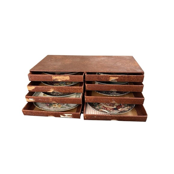 8 Collector Plates With Case. Bradford Exchg,‎ Danbury Mint, Franklin Mint, More - Picture 1 of 16
